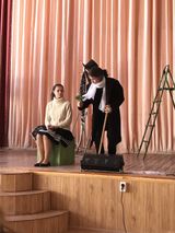 театральная студия Спутник. Выступление на закрытиии конференции моя малая Родина